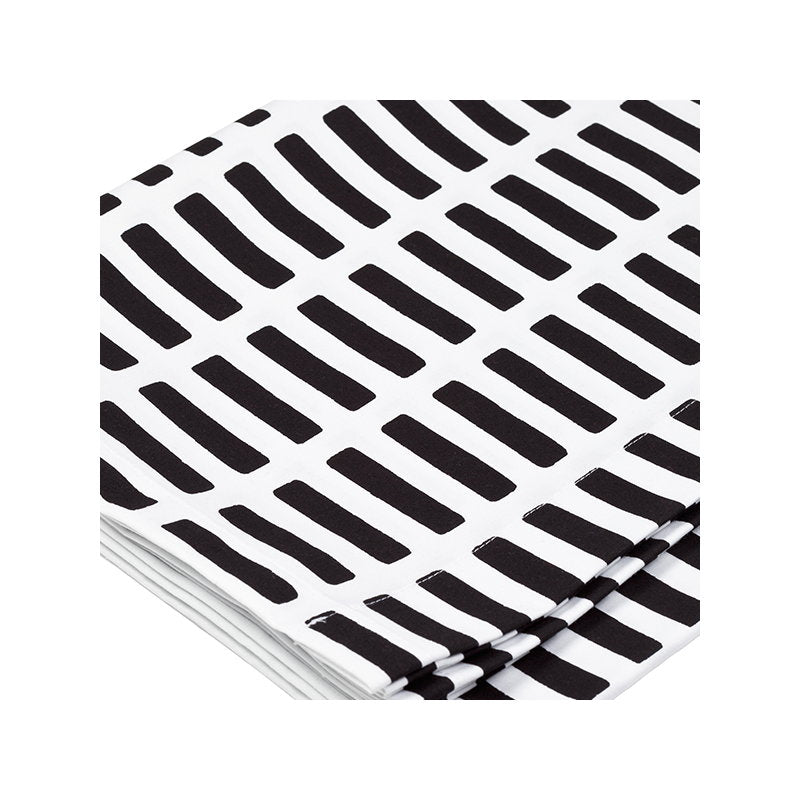 Artek|Artek fabrics, Fabrics|Siena acrylic coated fabric, 145 x 300 cm, white - black