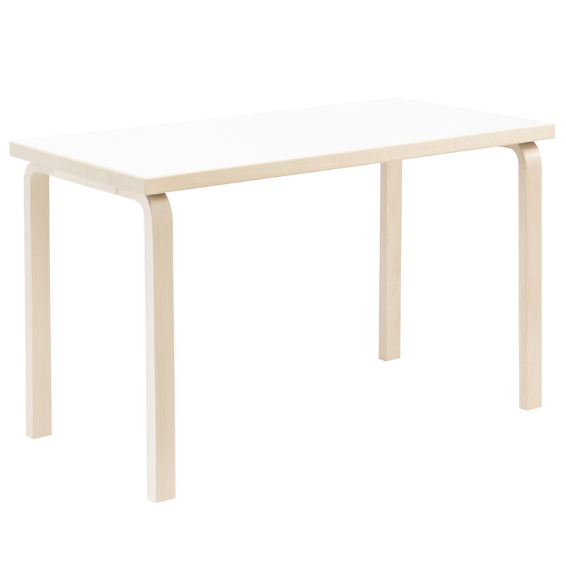 Artek|Dining tables, Tables|Aalto table 80A, birch - white
