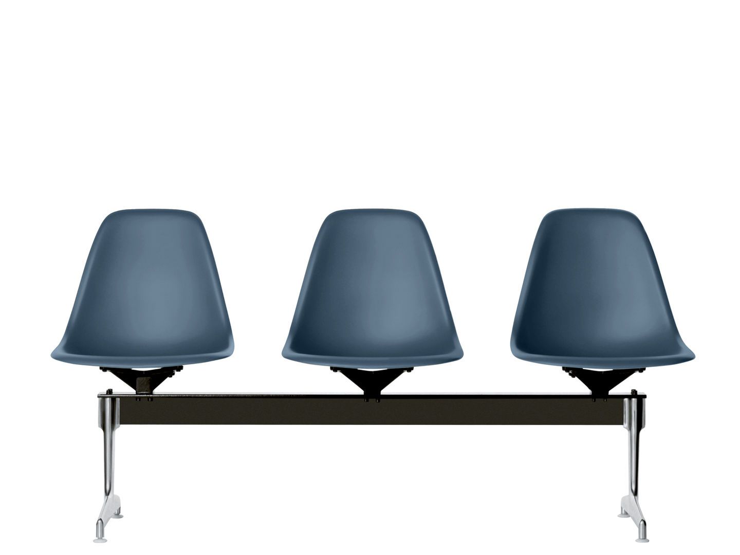 Eames Plastic Side Chair beam seating | One52 Furniture 