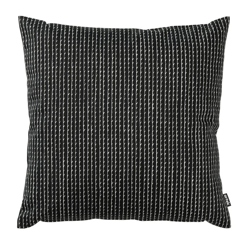 Artek|Cushion covers, Cushions|Rivi cushion cover 40 x 40 cm, black - white