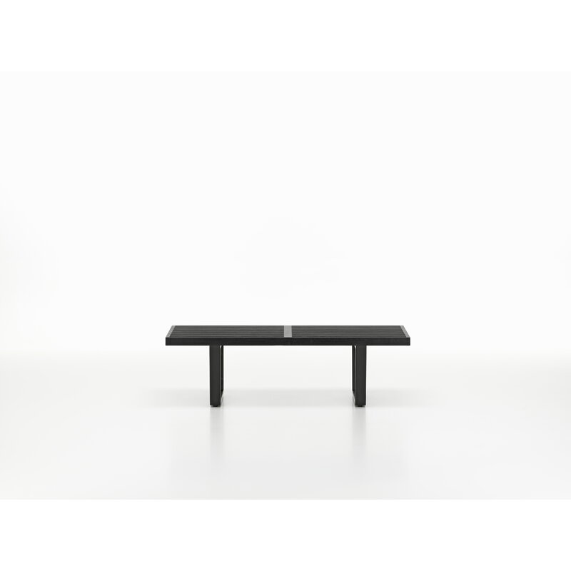 Vitra Nelson bench, short, black ash | One52 Furniture