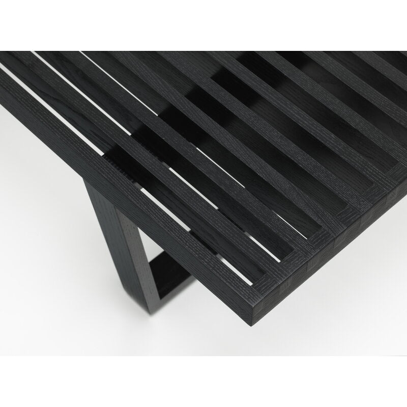 Vitra Nelson bench, short, black ash | One52 Furniture