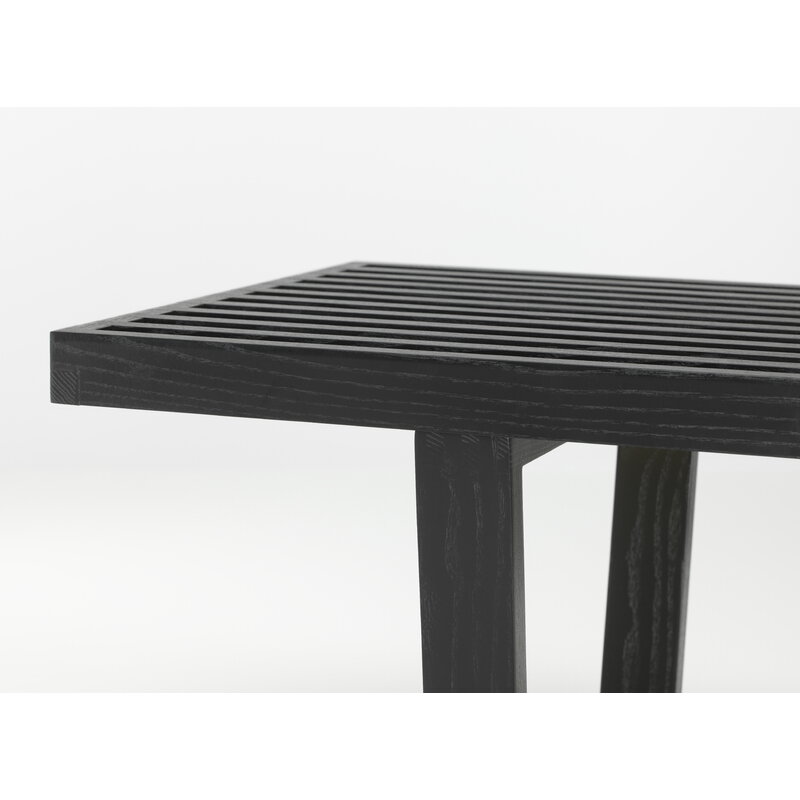 Vitra Nelson bench, short, black ash | One52 Furniture