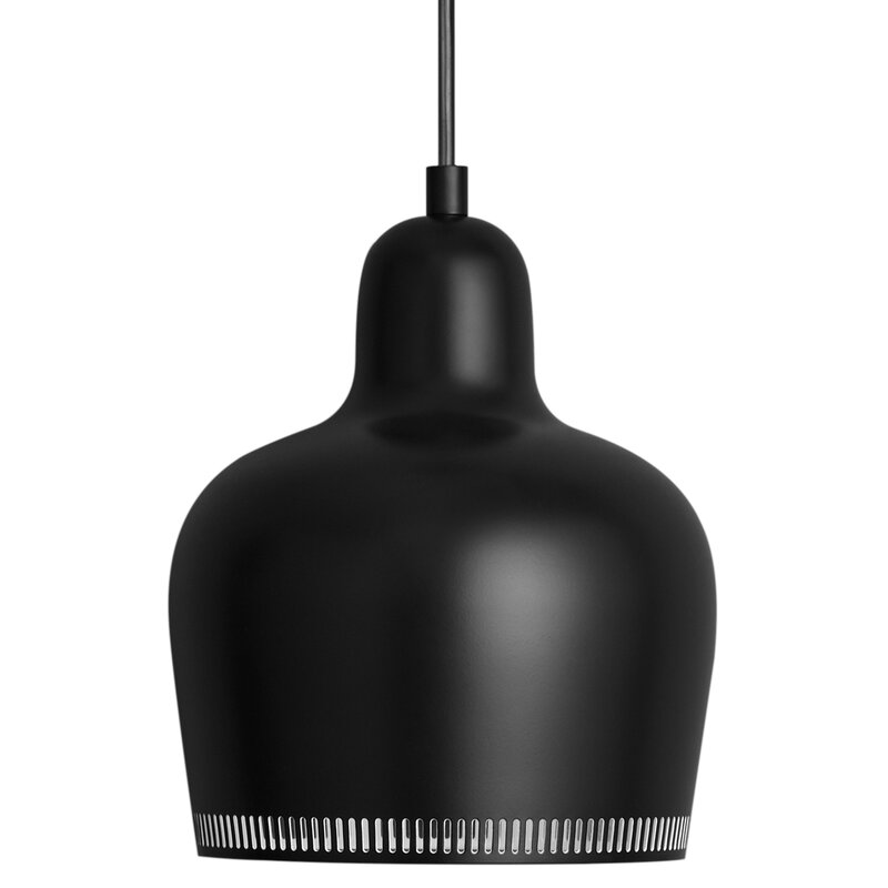 Artek|Ceiling lamps, Pendant lamps|Aalto pendant A330S "Golden Bell", black