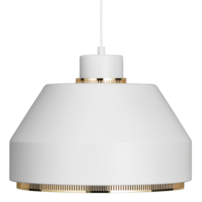 Artek|Ceiling lamps, Pendant lamps|AMA 500 pendant, white - brass