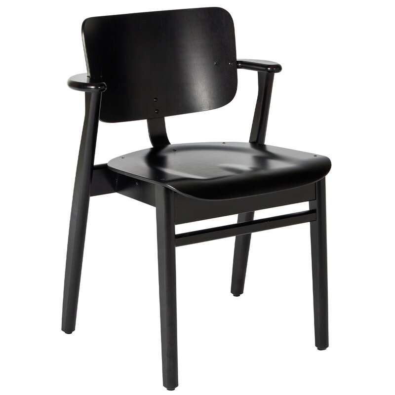 Artek|Chairs, Dining chairs|Domus chair, stained black
