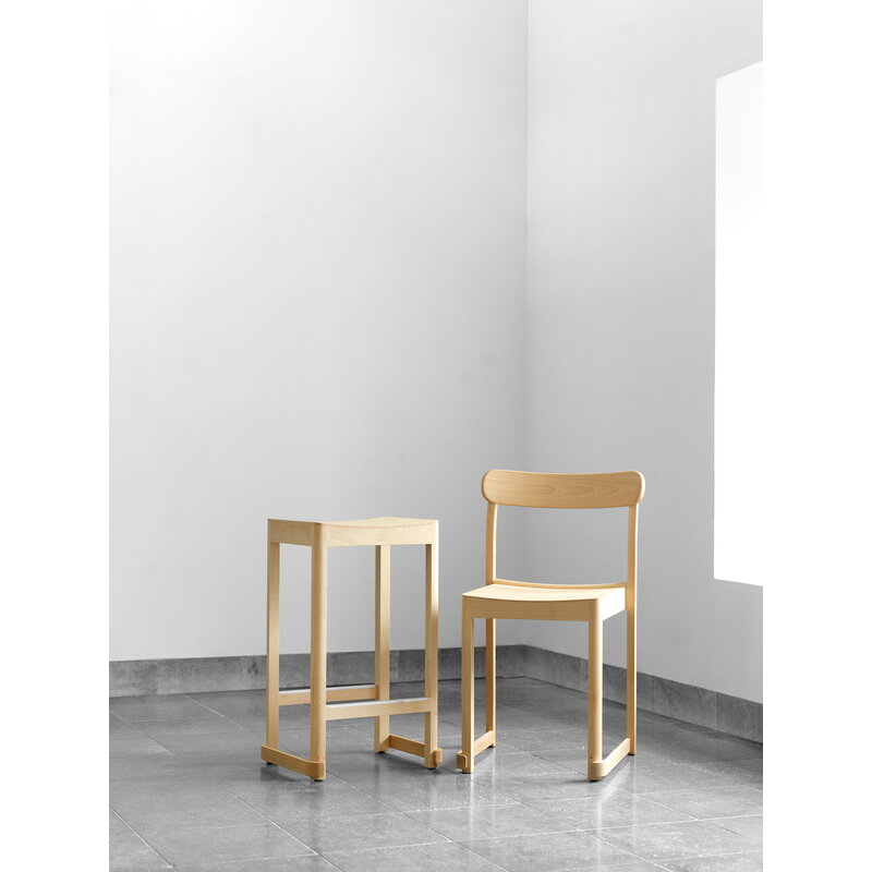 Artek|Bar stools & chairs, Chairs|Atelier bar stool, 65 cm, black