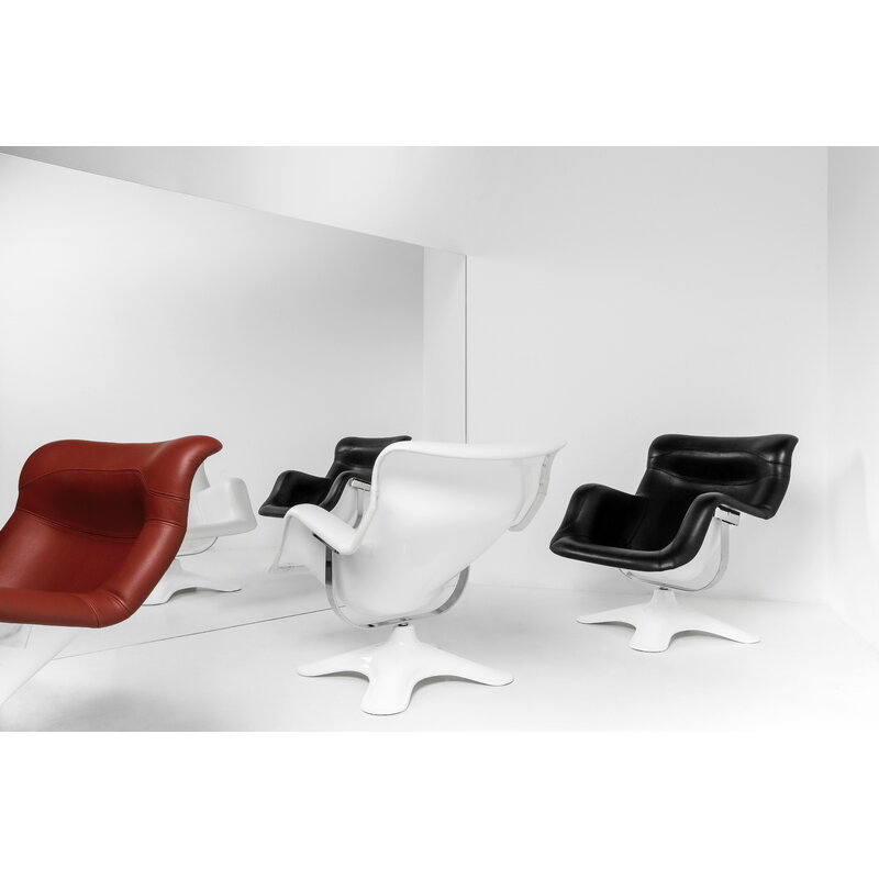 Artek|Armchairs & lounge chairs, Chairs|Karuselli lounge chair, white