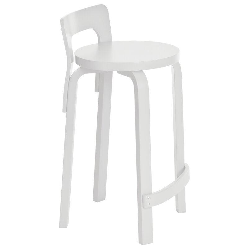 Artek|Bar stools & chairs, Chairs|Aalto high chair K65, white