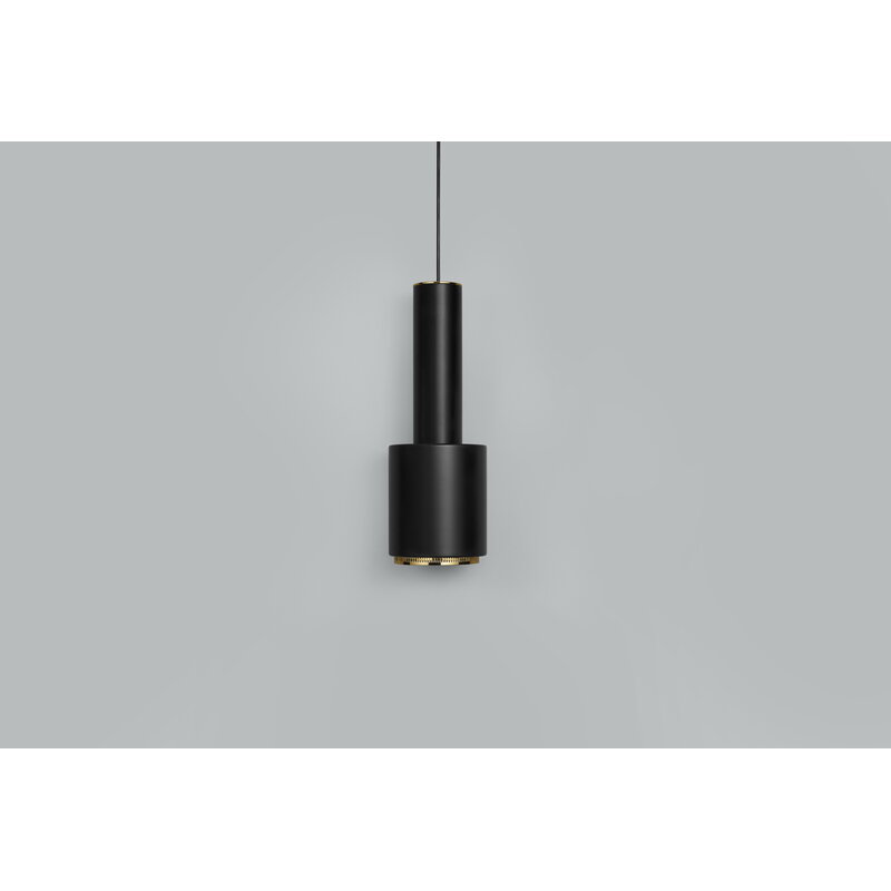 Artek|Ceiling lamps, Pendant lamps|Aalto pendant lamp A110 "Hand Grenade", black