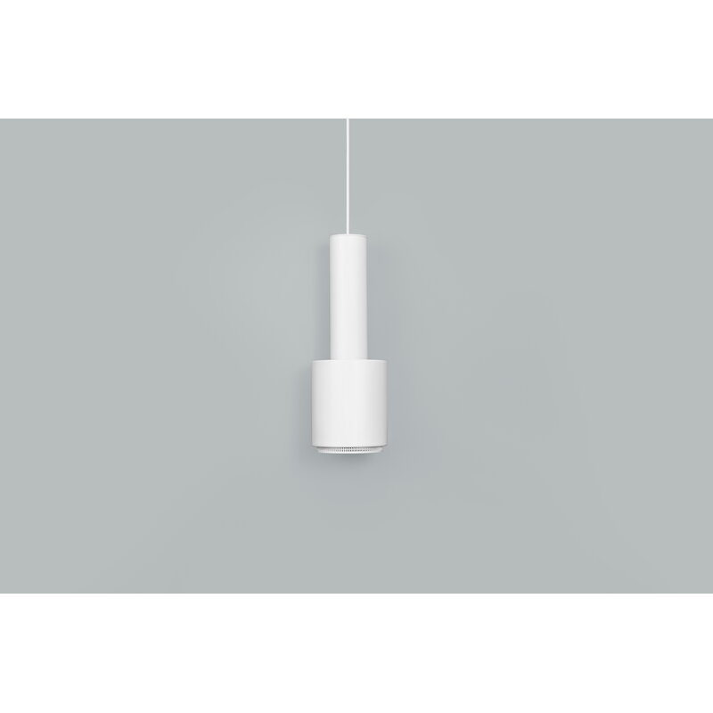 Artek|Ceiling lamps, Pendant lamps|Aalto pendant A110 "Hand Grenade", all white