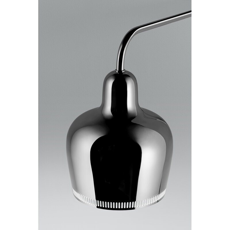 Artek|Wall lamps|Aalto wall lamp A330S "Golden Bell", chrome