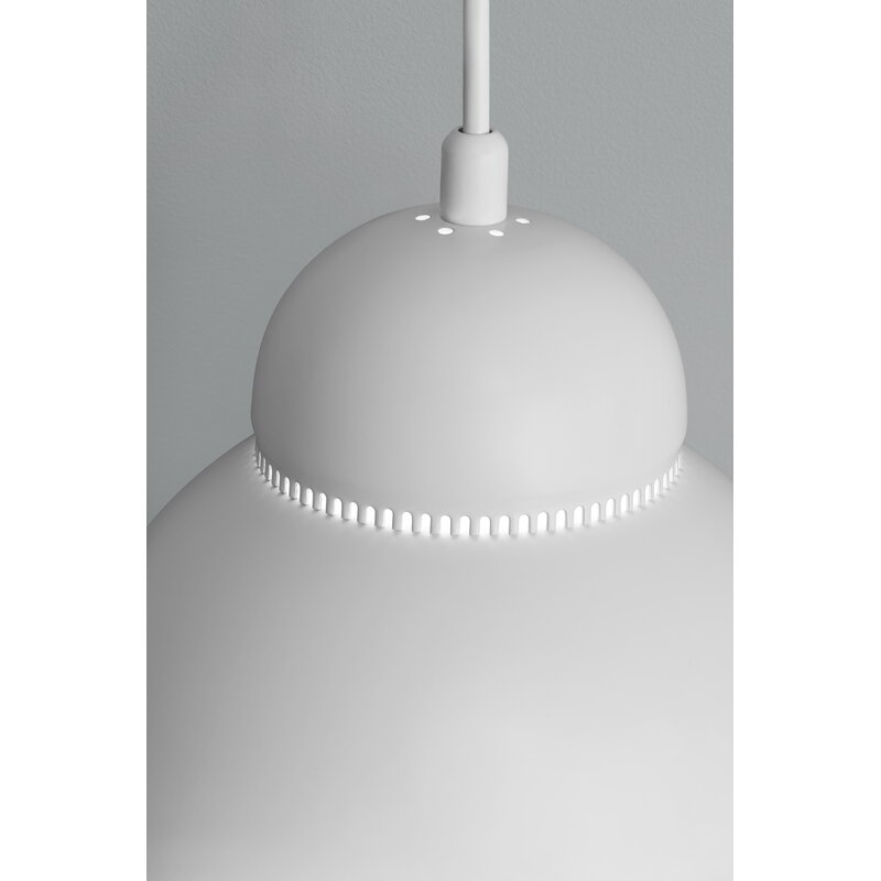 Artek|Ceiling lamps, Pendant lamps|Aalto pendant A338 "Bilberry", white