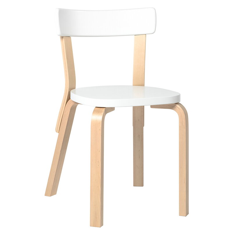 Artek|Chairs, Dining chairs|Aalto chair 69, white