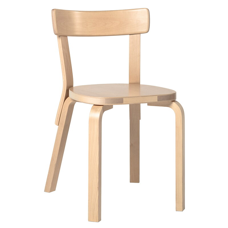 Artek|Chairs, Dining chairs|Aalto chair 69, birch