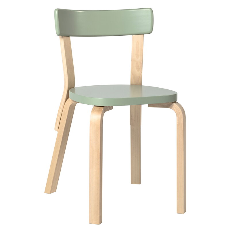 Artek|Chairs, Dining chairs|Aalto chair 69, green