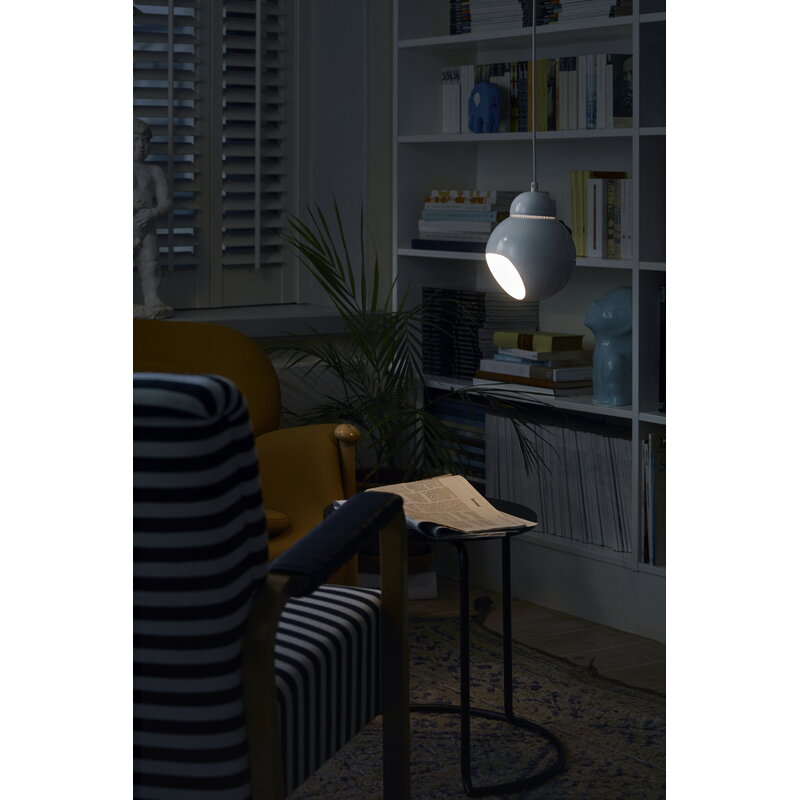 Artek|Ceiling lamps, Pendant lamps|Aalto pendant A338 "Bilberry", white