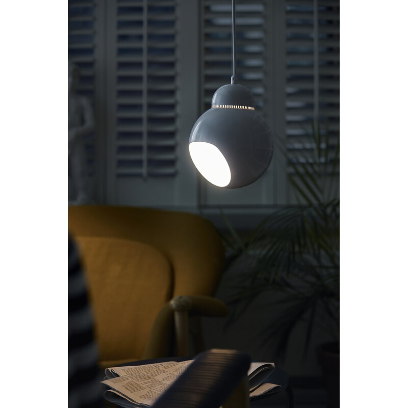 Artek|Ceiling lamps, Pendant lamps|Aalto pendant A338 "Bilberry", white