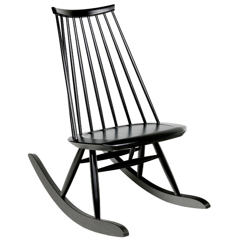 Artek|Chairs, Rocking chairs|Mademoiselle rocking chair, black