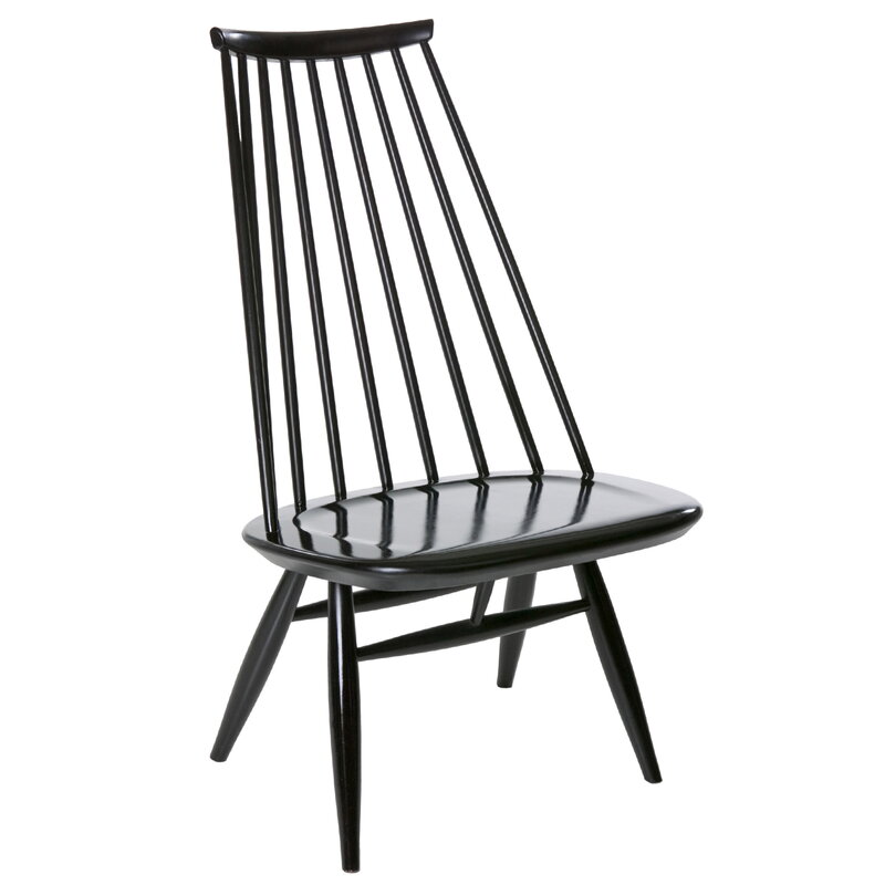 Artek|Armchairs & lounge chairs, Chairs|Mademoiselle lounge chair, black