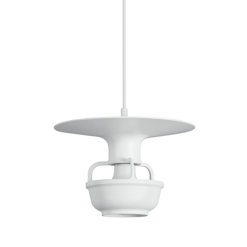 Artek|Ceiling lamps, Pendant lamps|Kori pendant with disc shade, white