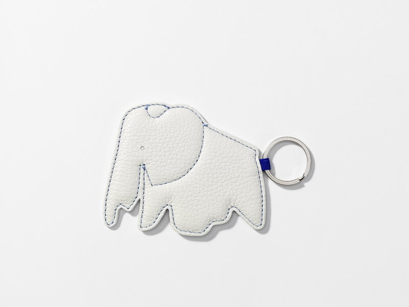 Vitra Elephant key ring, snow | One52 Furniture