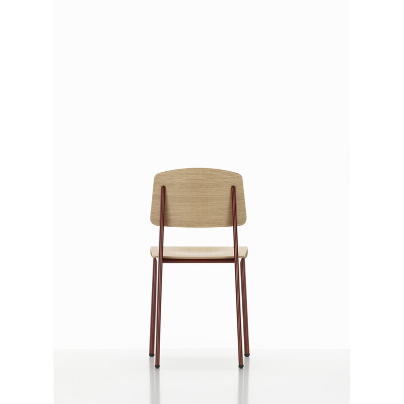 Vitra Standard chair, Japanese red - oak | One52 Furniture