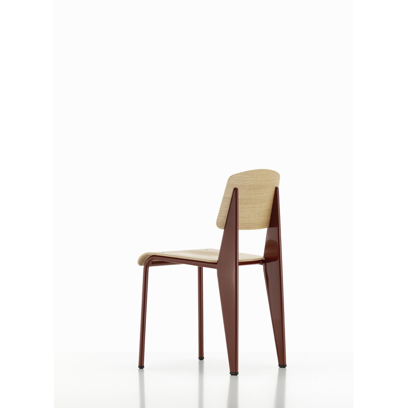 Vitra Standard chair, Japanese red - oak | One52 Furniture