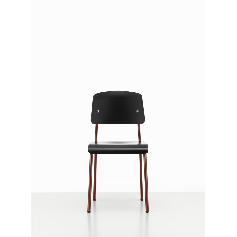 Vitra Standard SP chair, Japanese red - deep black | One52 Furniture