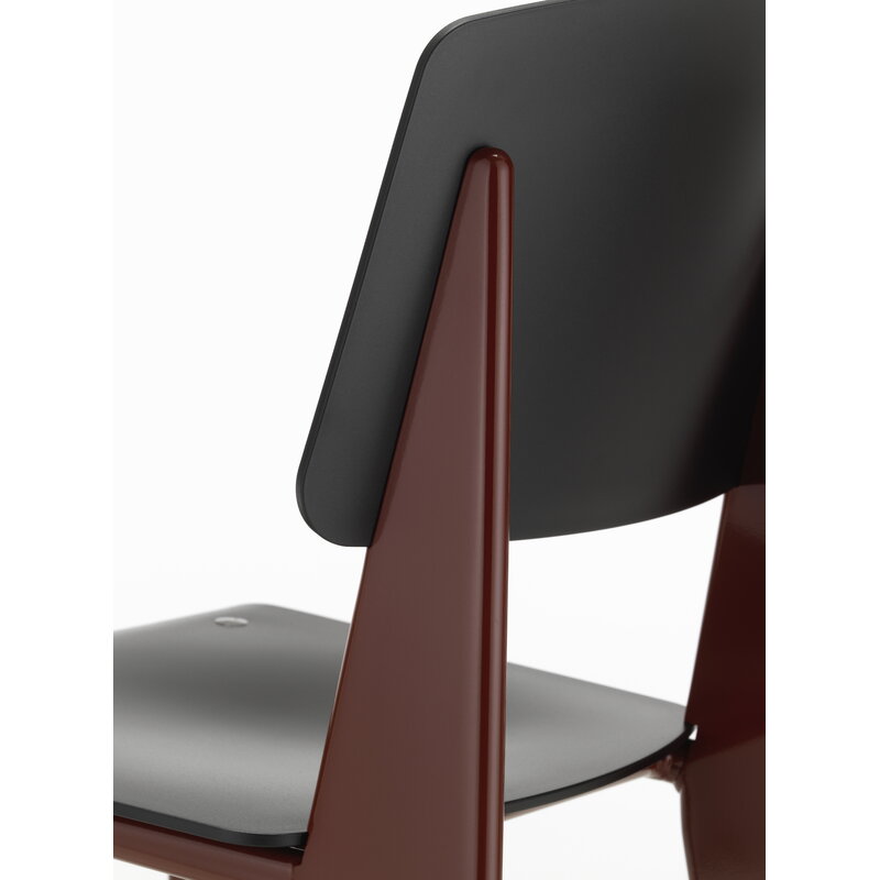 Vitra Standard SP chair, Japanese red - deep black | One52 Furniture