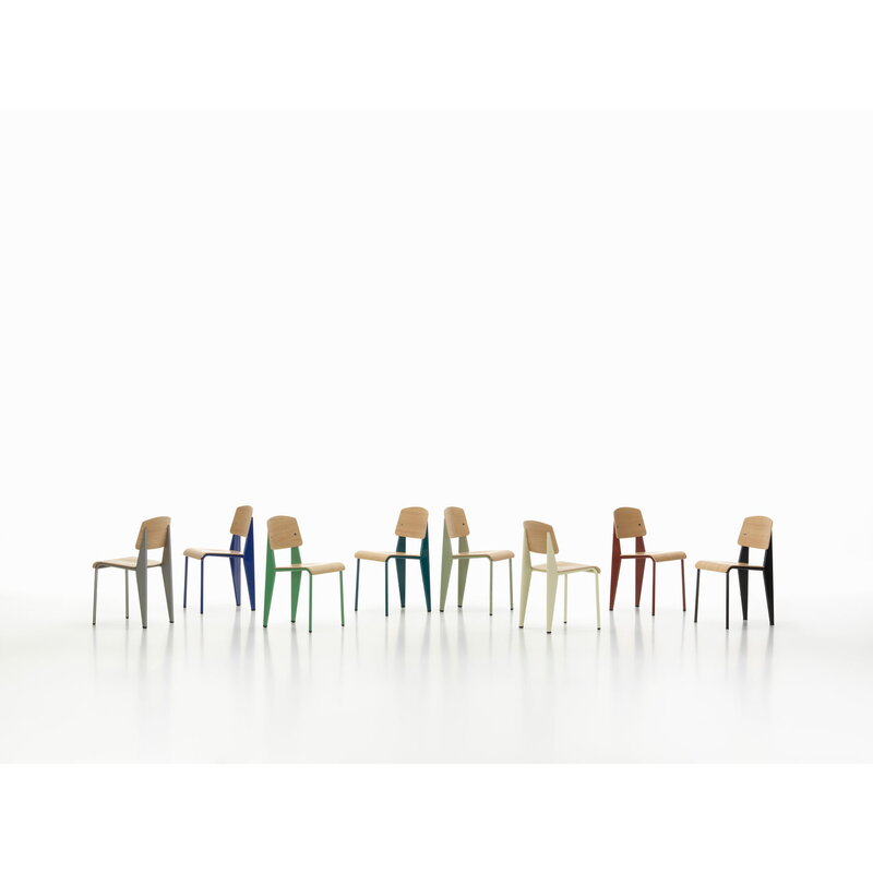 Vitra Standard chair, Prouvé Blé Vert - oak | One52 Furniture