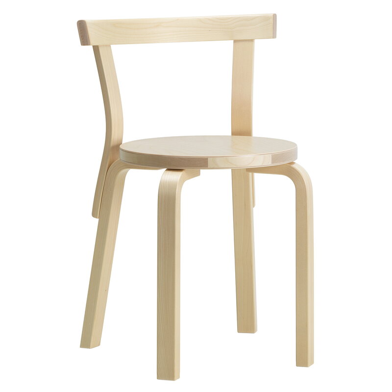 Artek|Chairs, Dining chairs|Aalto chair 68, birch