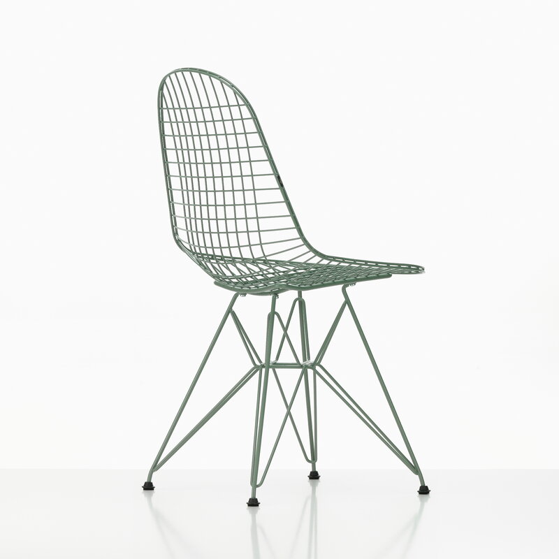 Vitra Wire Chair DKR, Eames seafoam green | One52 Furniture
