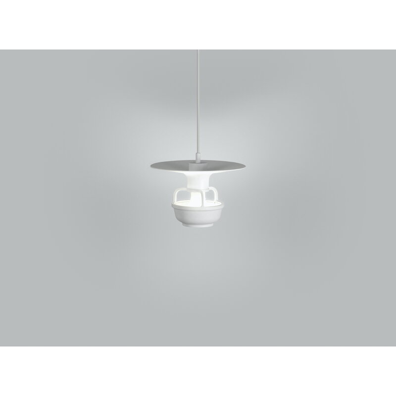 Artek|Ceiling lamps, Pendant lamps|Kori pendant with disc shade, white