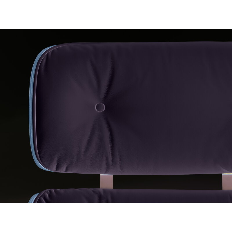 Vitra Eames Lounge Chair&Ottoman, new size, white walnut - white | One52 Furniture