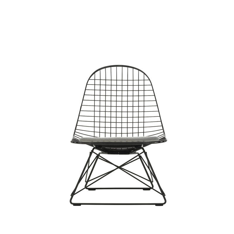 Vitra Wire Chair LKR, black | One52 Furniture