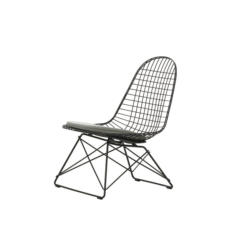 Vitra Wire Chair LKR, black | One52 Furniture