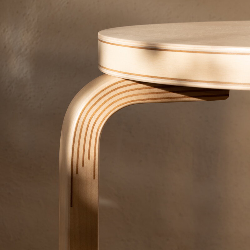 Artek|Chairs, Stools|Aalto stool 60, Kontrasti