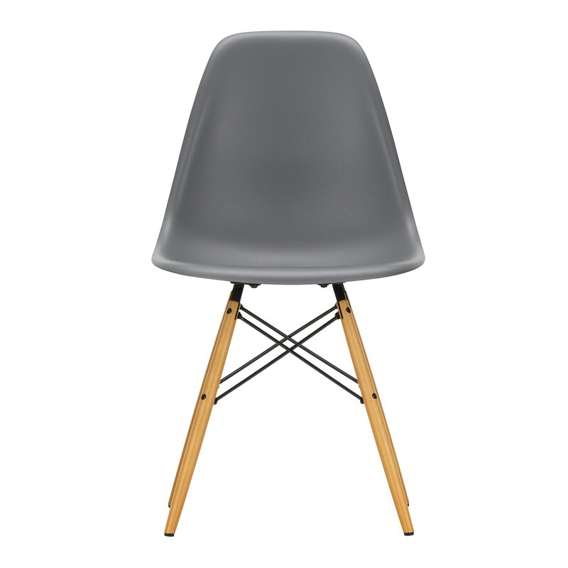 Vitra Eames DSW chair, granite grey - maple | One52 Furniture