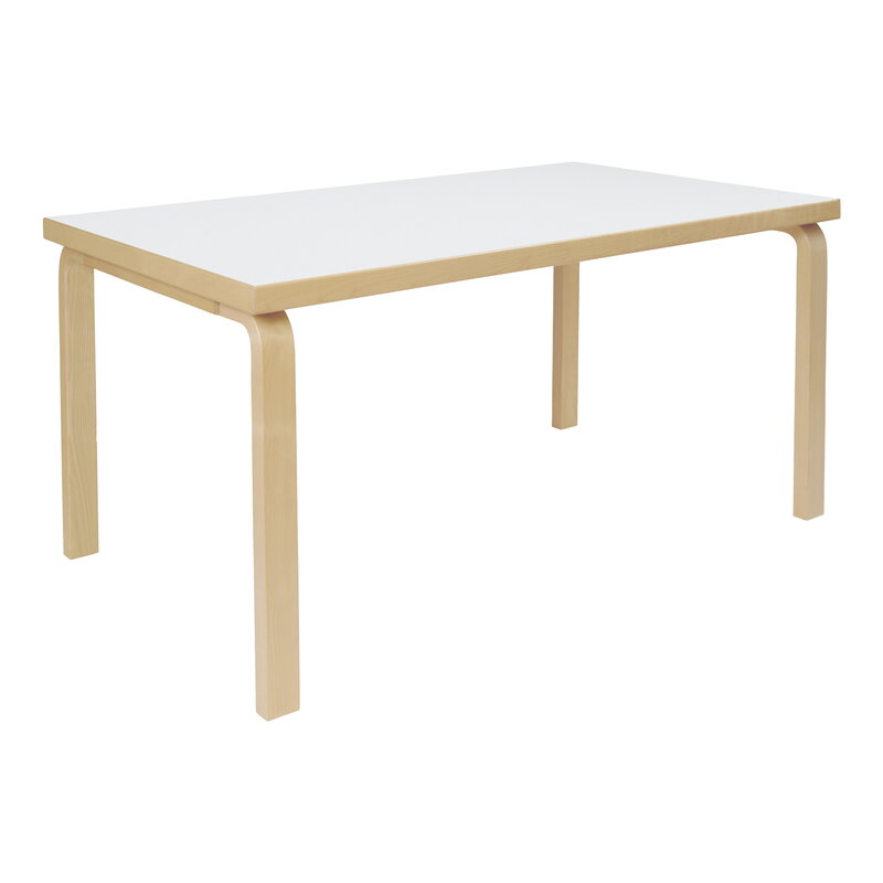 Artek|Dining tables, Tables|Aalto table 82A, birch - white