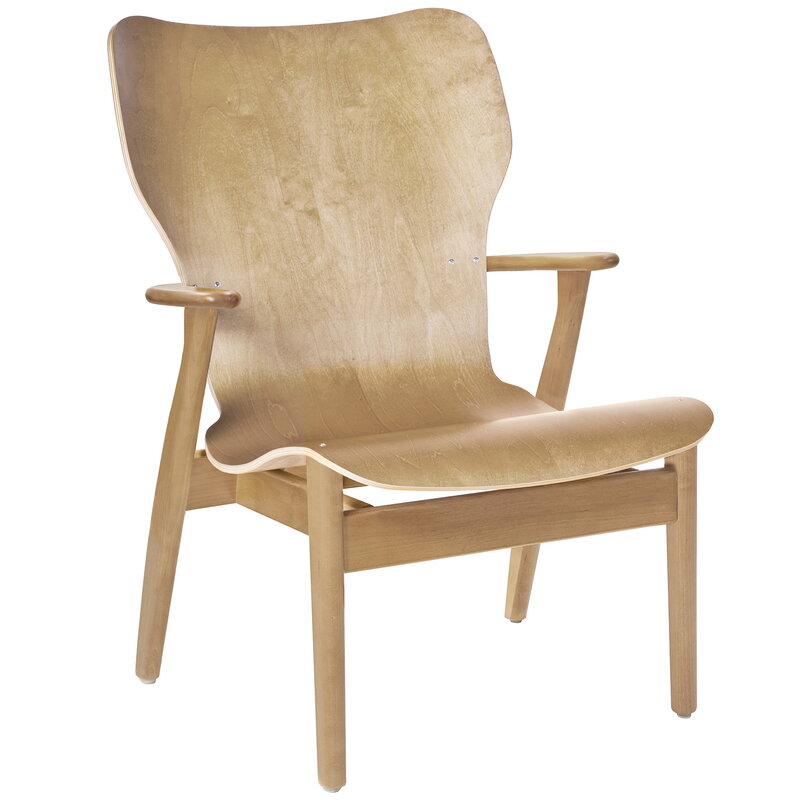 Artek|Armchairs & lounge chairs, Chairs|Domus lounge chair, lacquered birch
