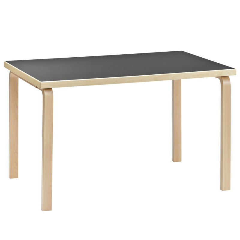 Artek|Dining tables, Tables|Aalto table 81B, birch - black
