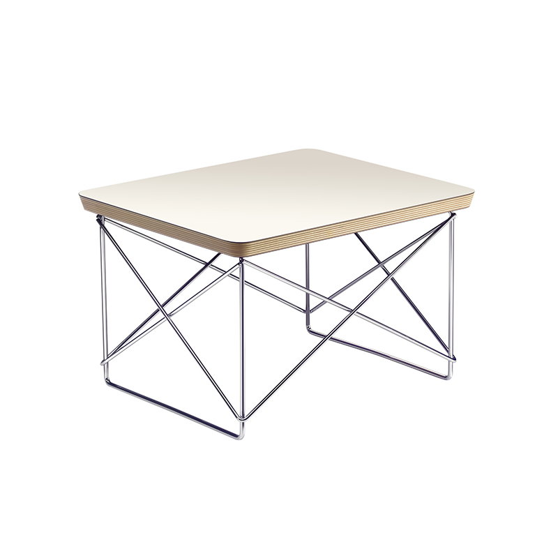 Vitra Eames LTR Occasional table, white - chrome | One52 Furniture