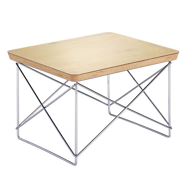 Vitra Eames LTR Occasional table, gold leaf  - chrome | One52 Furniture