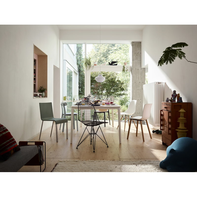 Vitra Eames DSW chair, white - maple | One52 Furniture