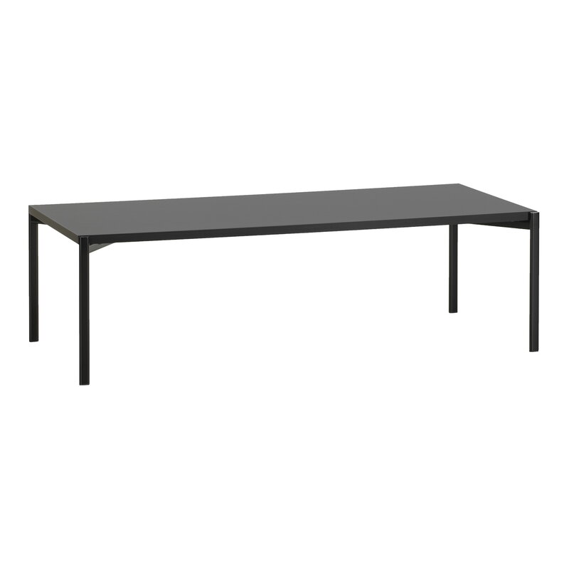 Artek|Coffee tables, Tables|Kiki low table, 140 x 60 cm, black - black laminate
