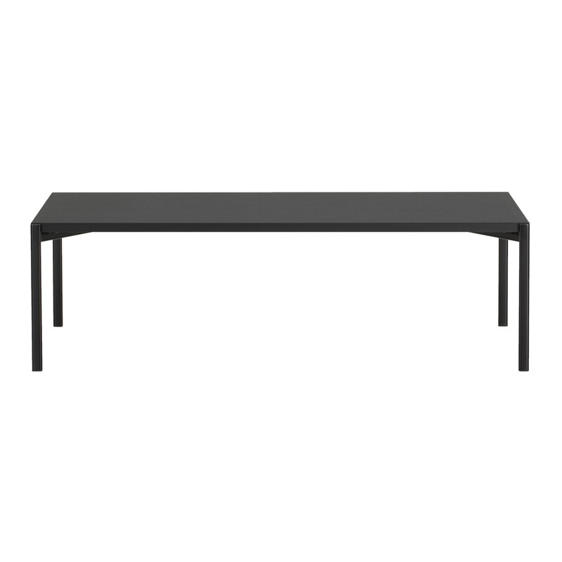 Artek|Coffee tables, Tables|Kiki low table, 140 x 60 cm, black - black laminate