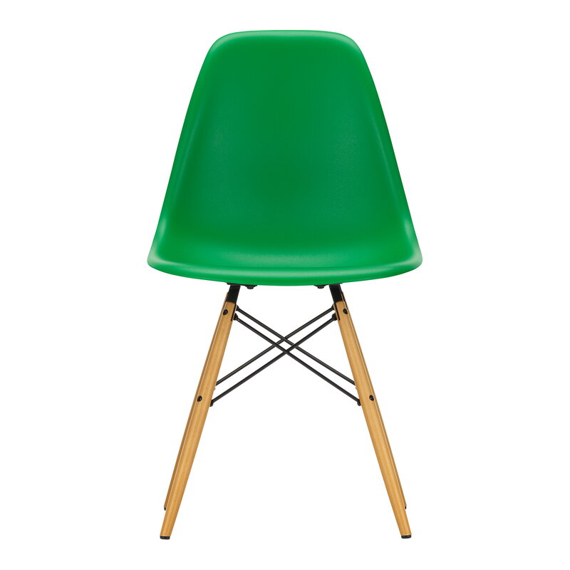 Vitra Eames DSW chair, green - maple | One52 Furniture