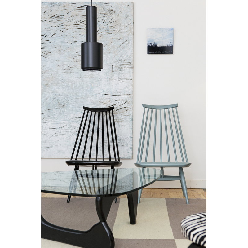 Artek|Ceiling lamps, Pendant lamps|Aalto pendant A110 "Hand Grenade", all black