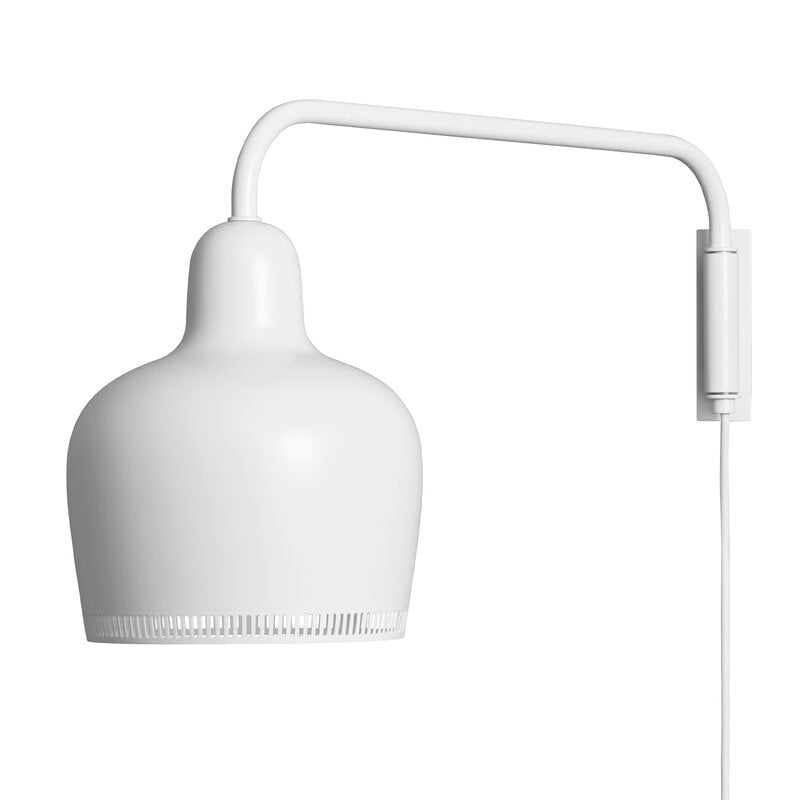 Artek|Wall lamps|Aalto wall lamp A330S "Golden Bell", white